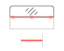 forma Per plafons separadors FRONTALS